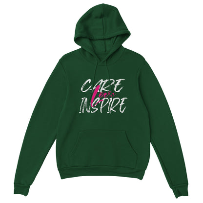 Care, Inspire, Love - Unisex Pullover Hoodie