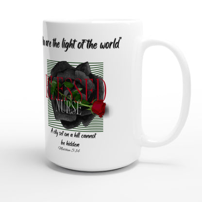 You are the light of the world - White 15oz Ceramic Mug